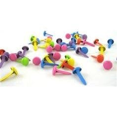 Spare Parts Bright Large Round Brads Brights - Bulk 50ct