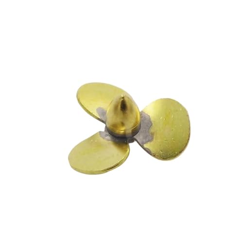 RC Boats Copper 3-Blade Propeller Fits 2mm Shaft, Left and Right Hand Options Available in 12mm...