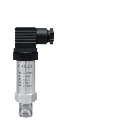 EWAIDI High Pressure Transmitter 4-20mA Hydraulic Pressure Sensor Industrial Oil Pressure Transmitter 24VDC Stainless Steel