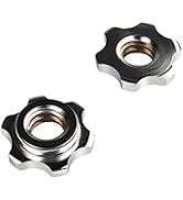 Sporzilla Sternverschlüsse für Kurzhanteln und Langhanteln Sternverschluss für Hantelstangen 25 ...