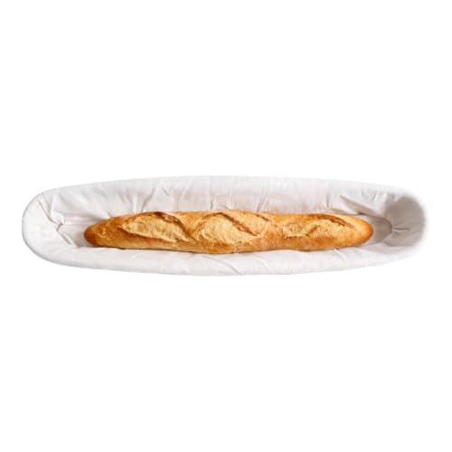 Cesta de ratán natural para hornear pan sin que se pegue 2