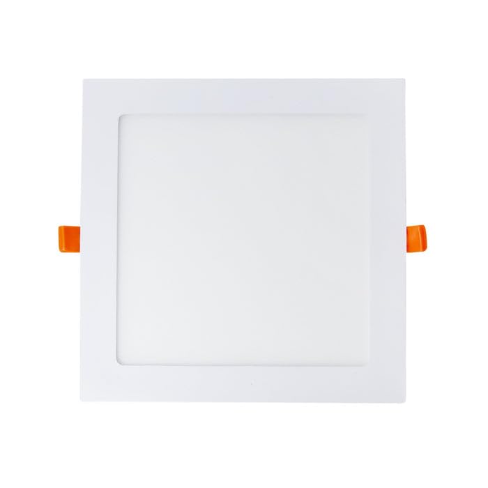 G.W.S® 24W Ultra Thin Square LED Recessed Flat Panel Downlight Ceiling Light Neutral White (4000K), LED Driver Included