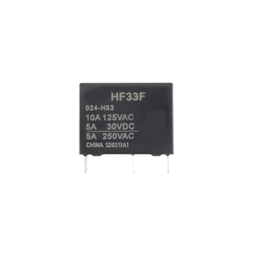 Relé HF33F-024-HS3 de 24V para sustitución y reparación de placas electrónicas