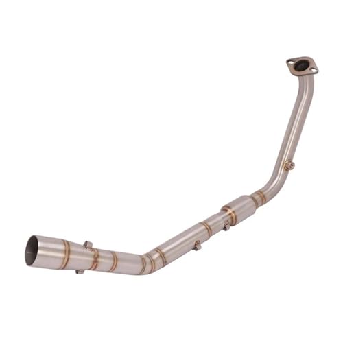 Bekuyu Für Yamaha XSR125 XSR 125 2020–2022, Motorrad-Auspuffanlage, Modifizieren Sie Das Vordere Link-Rohr Das Den 51-mm-Moto-Schalldämpfer-Slip-On Verbindet