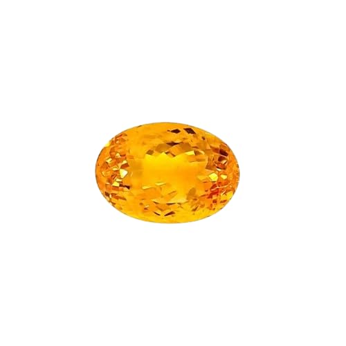 kirti sales 6.25 Ratti 5.52 Carat Citrine Sunela Original Certified Gemstone Sunehla Stone Sunela Gemstone (A62)-picture-6