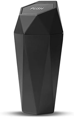 Bidone Per Auto Con Coperchio - Mini Pattumiera Portatile Per Portabicchieri, Colore Rosa - Foto 9