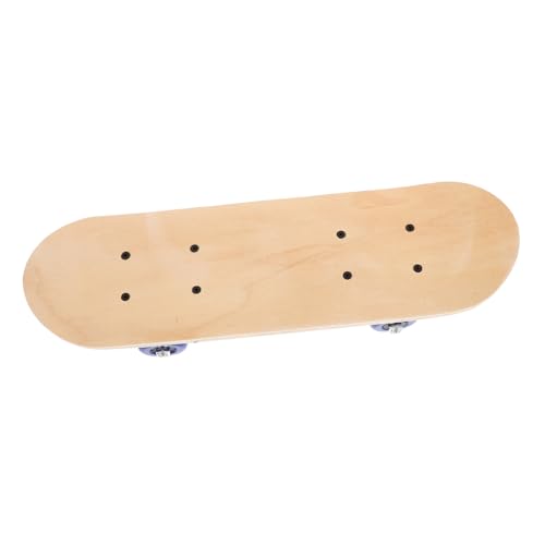 Cabilock Patineta Madera Sin Pintar Tabla De Monopatín Lisa para Pintar y Decorar para Actividades De Bricolaje Casa