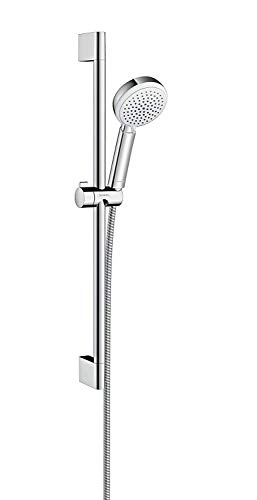 Hansgrohe 26754400 Myclub Brausestange mit Handbrause und Schlauch Weiß/Chrom