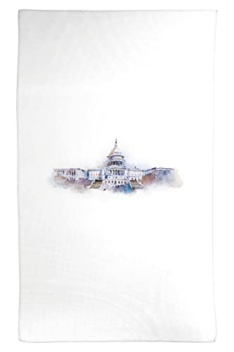 Tipolitografia Ghisleri Serviette microfibre Roma blanche toile de mer 70 x 140 Ultra absorbante n° 86