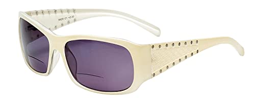 Calabria 829 Womens POLARIZED Bi-Focal Reading Sunglasses