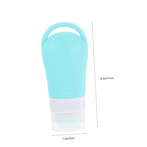 Beaupretty Garrafa De Viagem Pendurável De 8 Peças Para Líquidos Shampoo Recipiente De Viagem Dispen