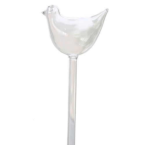 OGXN 自動水やり器 怠惰な花の給水器 植物散水装置 水遣り機 給水キャップ 屋内植物 植木鉢 屋外 園芸用品 野菜 果実 出張 旅行 留守 (鳥)