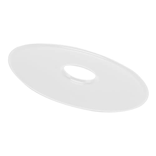 Runder Dörrautomat aus Silikon, Dörrgerät für Lebensmittel Dörrgerät Wasserschale Auslaufsicheres Dörrgerät aus Silikon für Nesco für FD660 Obsttrockner (Transparent) – Bild 6