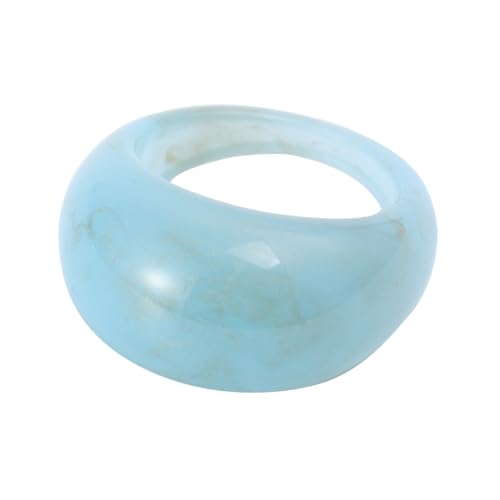 KESYOO Vintage Ring Women Jewelry Kit Finger Ring Jewelry Fashion Jewelry for Women Band Rings Vintage Jewelry for Women Rings Finger Decoration Womans Rings Blue