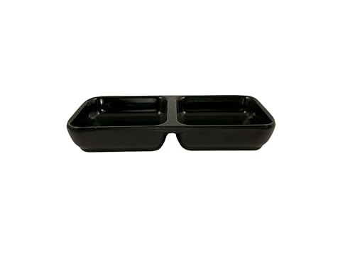 Casseroles 2 compartiments FSE 19002BK avec double bac de service