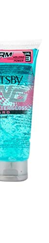 Image of Gatsby Leather Water Gloss Hard, Blue, 100g