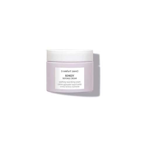 Comfort Zone Remedy Defense Cream - 60ml Box - Nourishing and Soothing - Protects Skin - Marula Oil - For Sensitive, Dehydrated Skin - Suitable for Vegans - Natural Ingredients