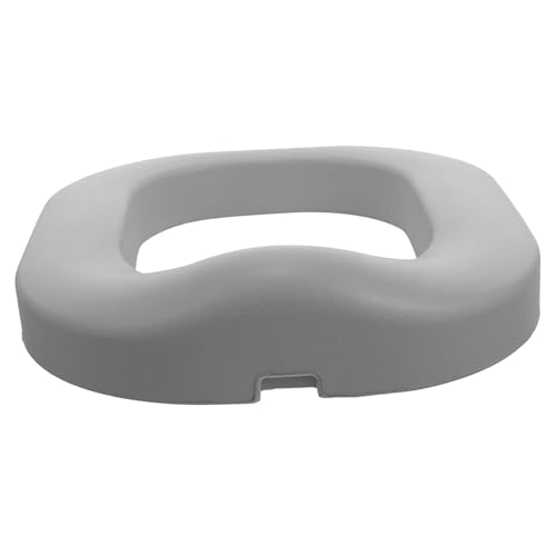 Yardwe Toilet Seat Cushion for Soft PU Toilet Seat Cover Non Slip Potty Training Pad Comfortable and Breathable for Home Use and Cold Weather