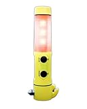 HAC24 Auto Nothammer 4 in 1 Notfall Tool Notfallhammer Gurtschneider Warnleuchte Taschenlampe Sicherheitshammer Kfz Gurtmesser