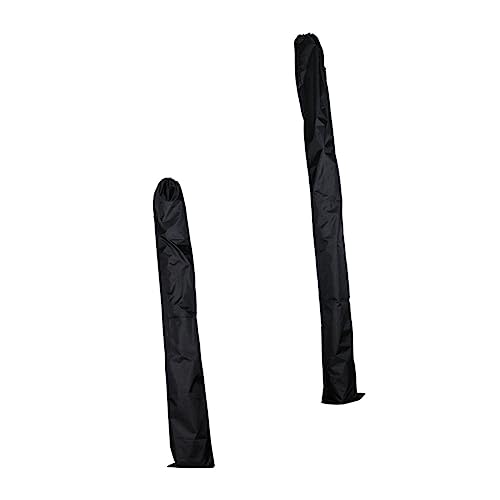 Parliky 2pcs Straw Mat Storage Bags Outdoor Dust Bag for Camping Reusable Drawstring