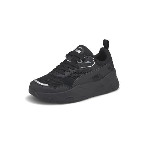 PUMA Kids Boys Trinity Lace Up Sneakers Shoes Casual - Black2