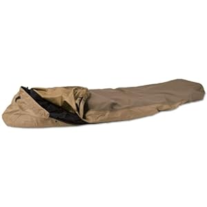 Mil-Tec Schlafsackhülle Modular 3-Lagen Laminat • Wasserdichter Biwaksack mit atmungsaktiver Membran & 2-Wege-Reißverschluss • Schlafsack-Hülle mit Packsack für Camping, Trekking & Survival • Coyote