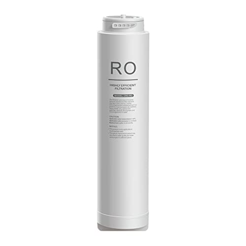 Pureplus Cro-Ro Filter, Replacement For Er-T100-C Countertop Reverse Osmosis System, 2Nd Stage, Reduces Heavy Metals Such As Lead, Mercury, Cadmium, Arsenic, 1Pack #TOP22