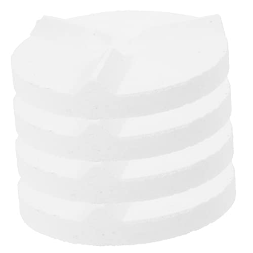 Housoutil 4pcs Anti-Flow Glaze Gasket for Underglaze Ceramics High-Temperature Pottery Kiln Pad Refractory Mat for Kiln Supporting Tools