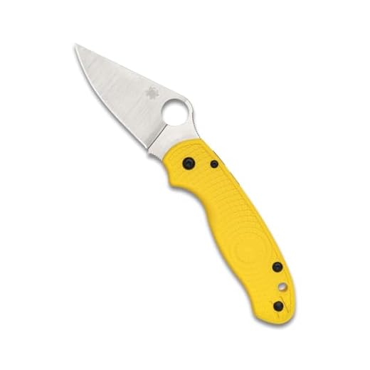 Spyderco - Para 3 Salt Yellow LWT