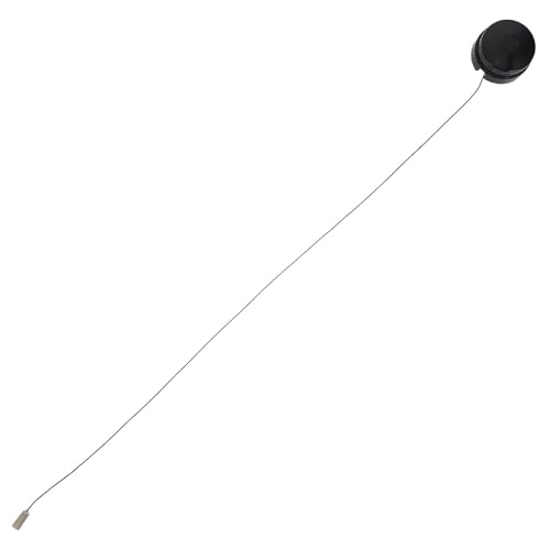 WOONEKY Interruptor Pequeño de Cadena para Lámpara de Noche Interruptor de Luz de Cable Marrón para Control Sencillo Compatible Ac250V Uso Práctico Dormitorio y Mesa