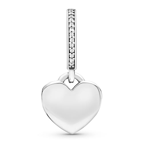 PANDORA Heart Dangle Charm - Compatible Moments - Jewelry for Women - Gift for Her - Made with Sterling Silver & Cubic Zirconia - With Gift Box2