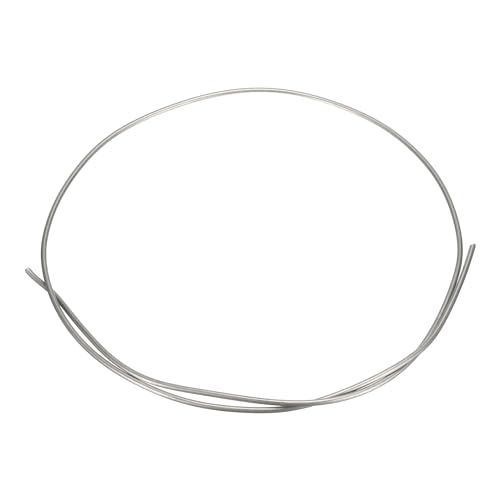 MECCANIXITY 9 Gauge Nichrome 80 Cr20Ni80 Heating Resistance Wire 3.3ft High Temperature for Electronic Components Repairing