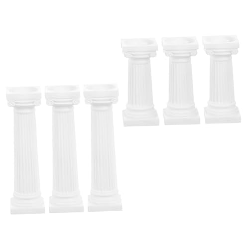 Piliers romains décoratifs pour l'entrée de maison et les décors de mariage de fête