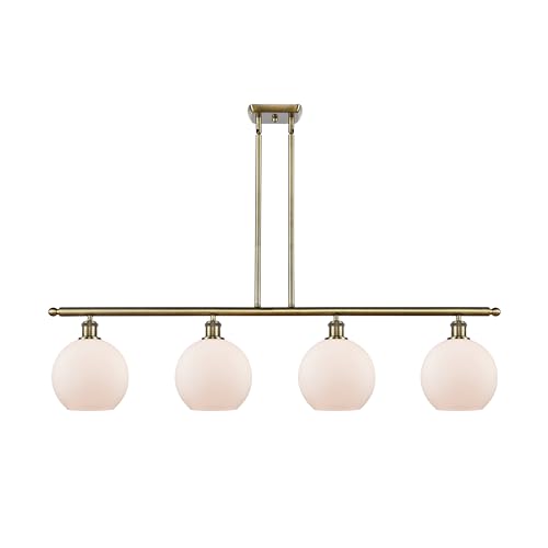 Innovations 516-4I-AB-G121-8 Four Light Island Pendant from Ballston Collection 8.00 inches