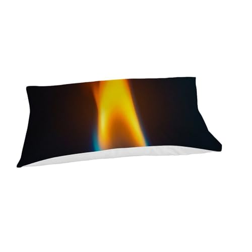 Housse de couette flamme 135x200 en microfibre douce lavable sans repassage - 7