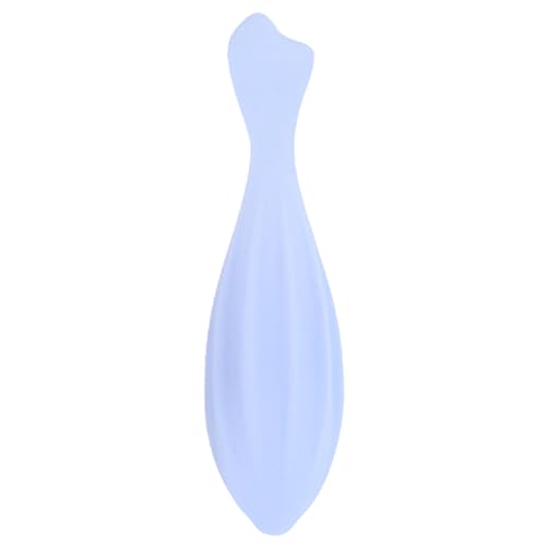 HAMPPLIES Rodillo de Masaje Facial Manual de Silicona Portátil para Mujeres Herramienta Facial Ligera con Bordes Redondeados para Masaje Seguro y Suave Dispositivo Duradero y Fácil de Usar