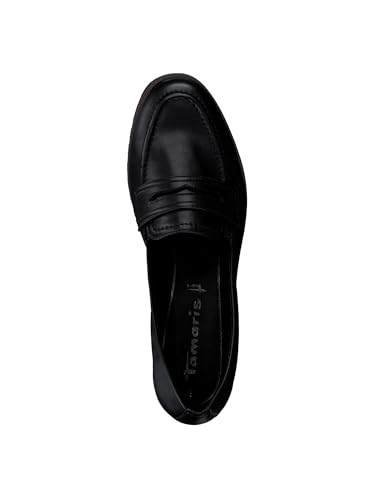 Tamaris Damen Slipper Synthetik, schwarz, 39 EU – Ansicht 2