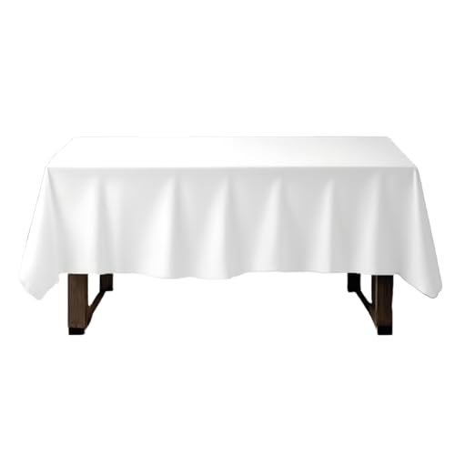 Catálogo de Venta de Manteles favoritos de las personas. 42 Mosley Mantel Varios Colores para Mesa de Banquetes, Eventos y hogar Rectangular, Cuadrados o Redondos (Blanco, 250 x 150 cm (Rectangular))