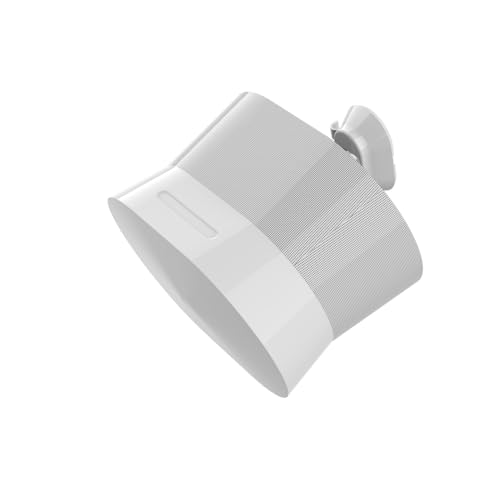 Soporte de pared Flexson para Sonos Era 300 blanco con inclinación ajustable para audio