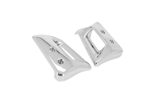 Écope de refroidissement radiateur PEUGEOT 103 SPX RCX pièce carrosserie chromé x2