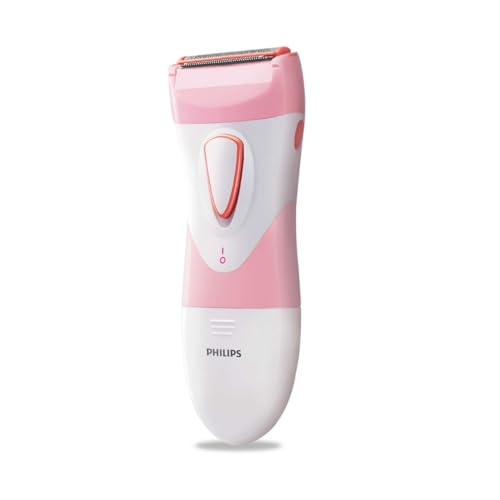 PHILIPS HP6306/00 Satinshave Essential Women's Wet & Dry Electric Shaver For Legs, Cordless, Multicolour