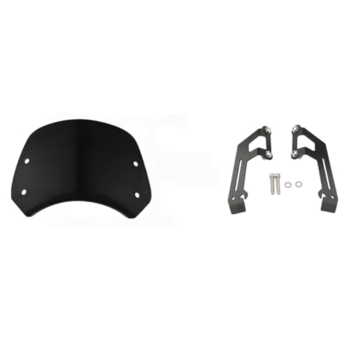 Pare-brise Scrambler 800 400 1100 déflecteur de vent noir