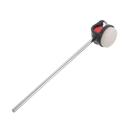 Marzo de Reemplazo de Bate de Bombo 8 Pulgadas Red Felt miniatura 1