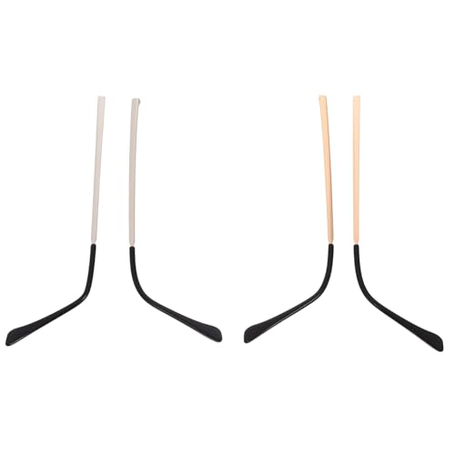 Lurrose 2ペア 眼鏡の脚 ドライバー メタリックサングラス アーム サングラスアーム めがね アイウェアアーム サングラステンプル 金属 成分 寺院 男と女 プラスチック