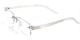 Kazuo Kawasaki Eyeglasses 704 Sarah Palin Eyeglasses, Silver 22 (Size 51, Shape SP)