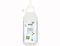 KREUL 42802 - Mucki Fensterkleber, 250 ml Flasche, parabenfrei, glutenfrei, laktosefrei, vegan, lösemittelfrei, geruchslos, auswaschbar, geeignet um Dekoration und Bastelarbeiten auf Fenster zu kleben