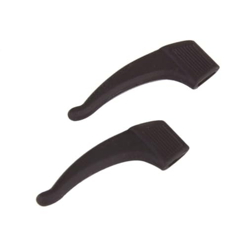 IWOWHERO Pair Eyeglass Temple Tip Glasses Temple Holders Eyeglasses Straps Glasses Strap for Eyeglass Anti Slip Temple Tips Sunglass Holder Eye Glasses Silicone Eyeglass Hook Brown