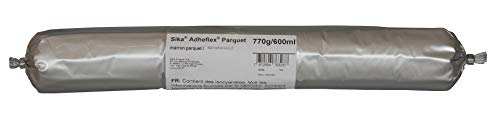 SIKA, 183728, adheflex Parquet, Colle Parquet pour Collage par Cordons, Marron, Recharge 600ml