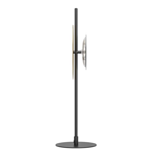 Lampe de table LED Tocina noir et laiton éclairage indirect Eglo