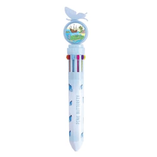 Stylo à bille rétractable multicolore style Maya, un cadeau original pour passionnés de voyage